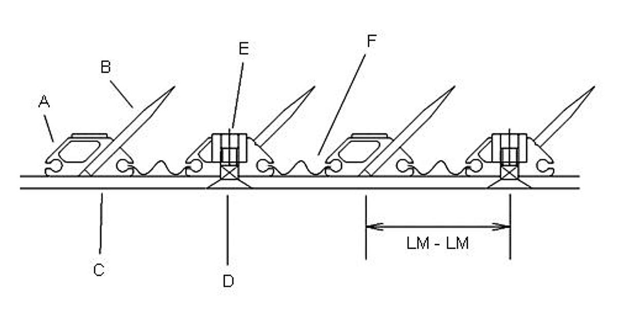 Carding, Spiked Lattice, PAS2411 (New)