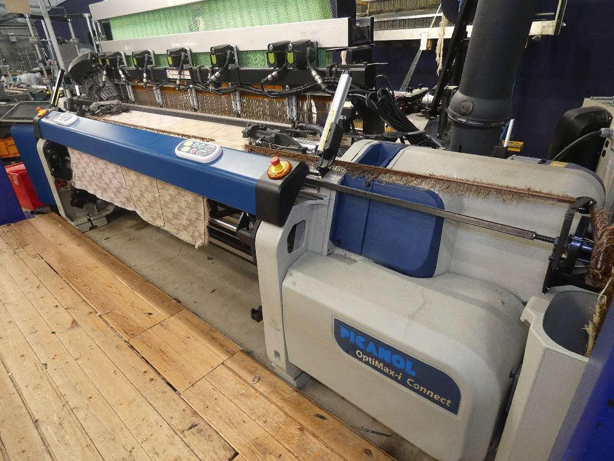 Used 1 x 2.1m Picanol Optimax-I Connect with Staubli Jacquard (LX /6144 Hooks) 2023