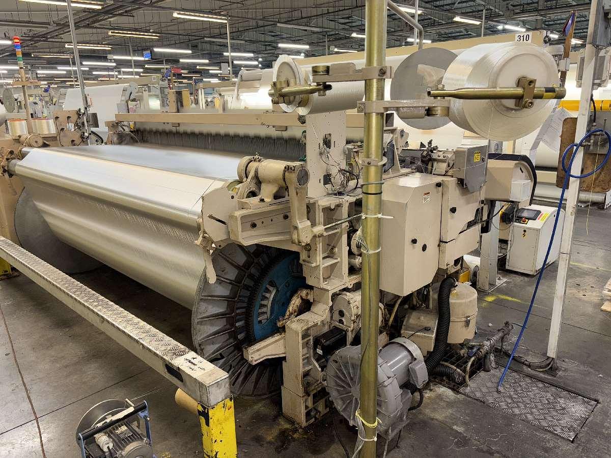 Used 10 x 2.8m Tzudakoma Waterjet looms, TW8100, 2017