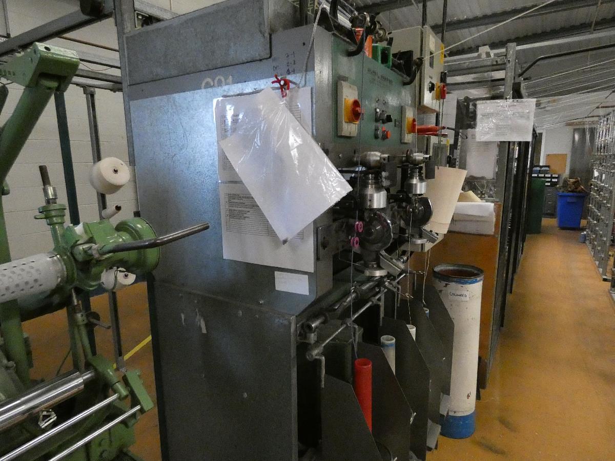 Used 2 Spindle Chenille Twisting Machine, Chenil Contes, 1990