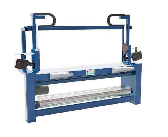 Semi-automatic Fabric Roll Packing Machine
