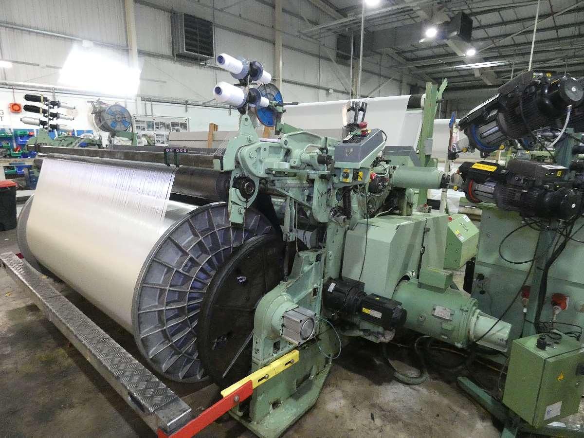 Used 6 x 2.2m Dornier Rapier Looms, HTVS4/S, 1995