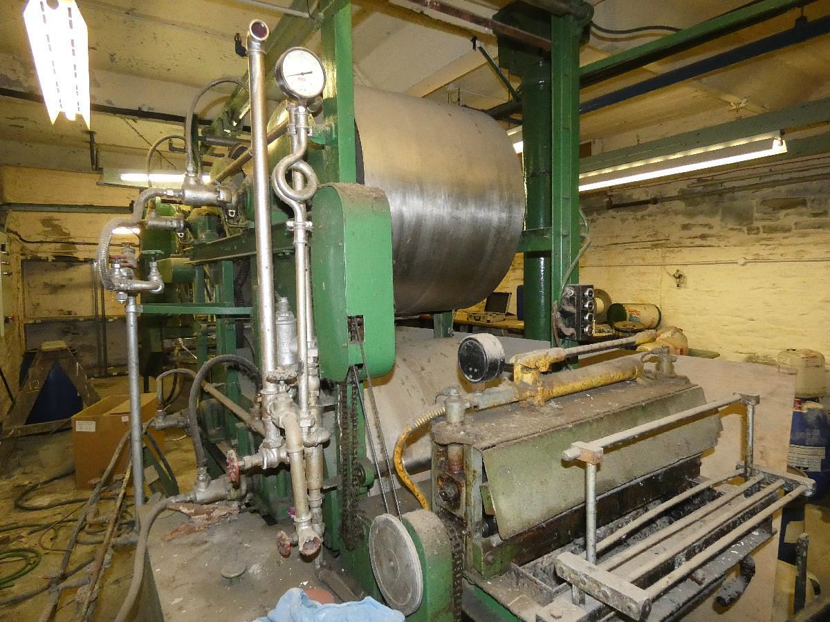 Used Mageba Narrow Fabric Finishing Machine, 1969