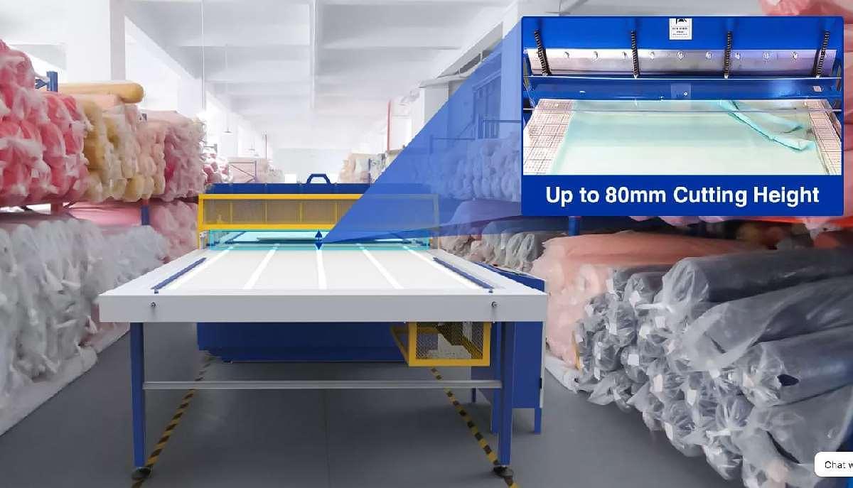 1.6m Wide Fabric Sample Cutting machine (New)