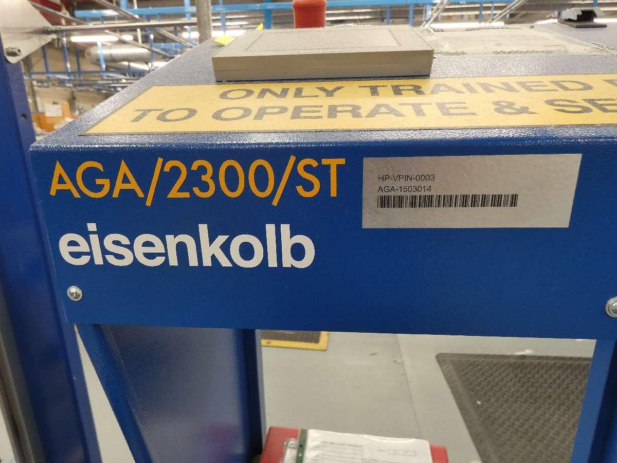Used Eisenkolb Programmable curtain end cutting, AGA-2300ST, 2017/18