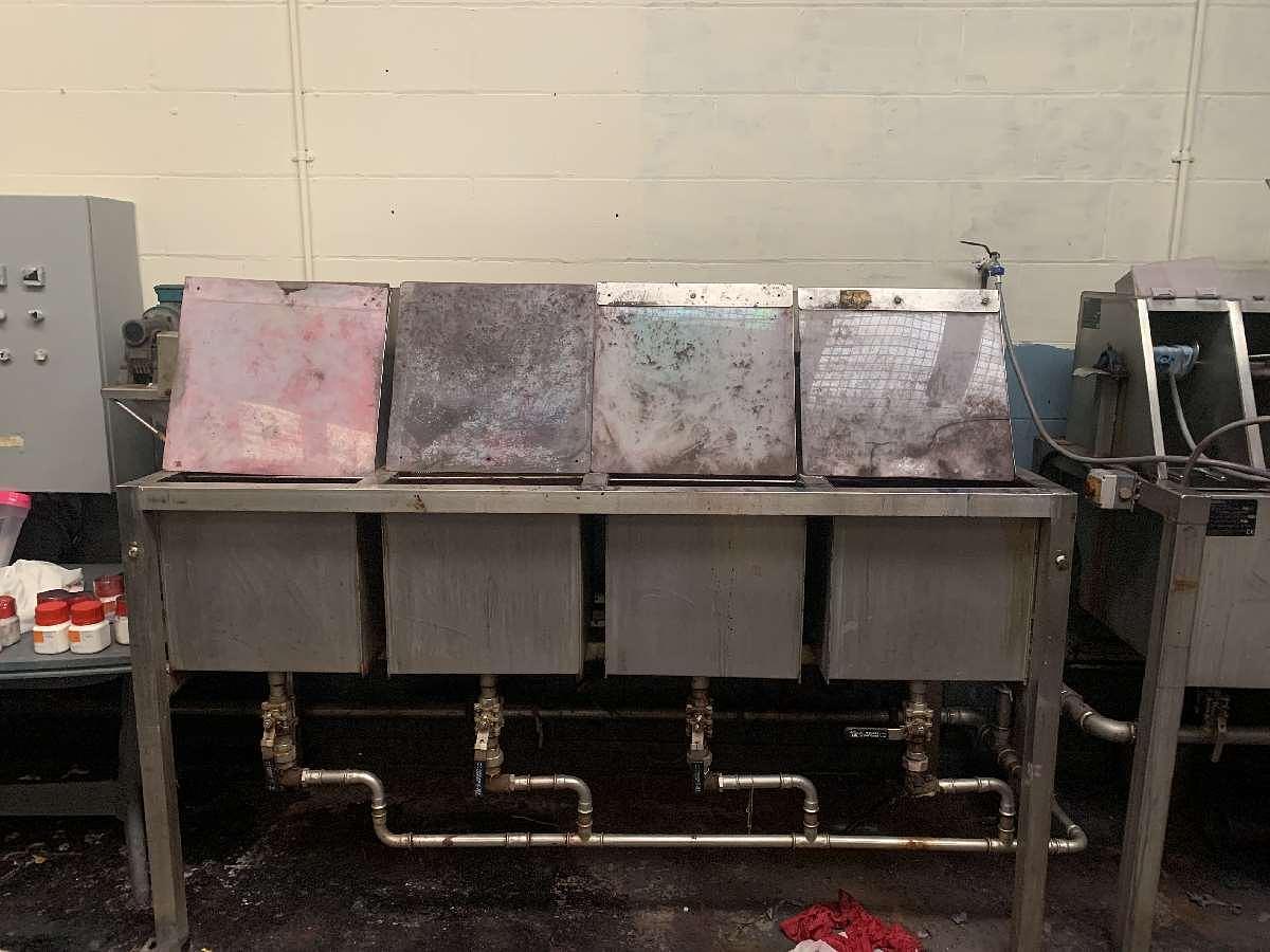 Used 2 x Pegg Sample Dye Winches, 1998
