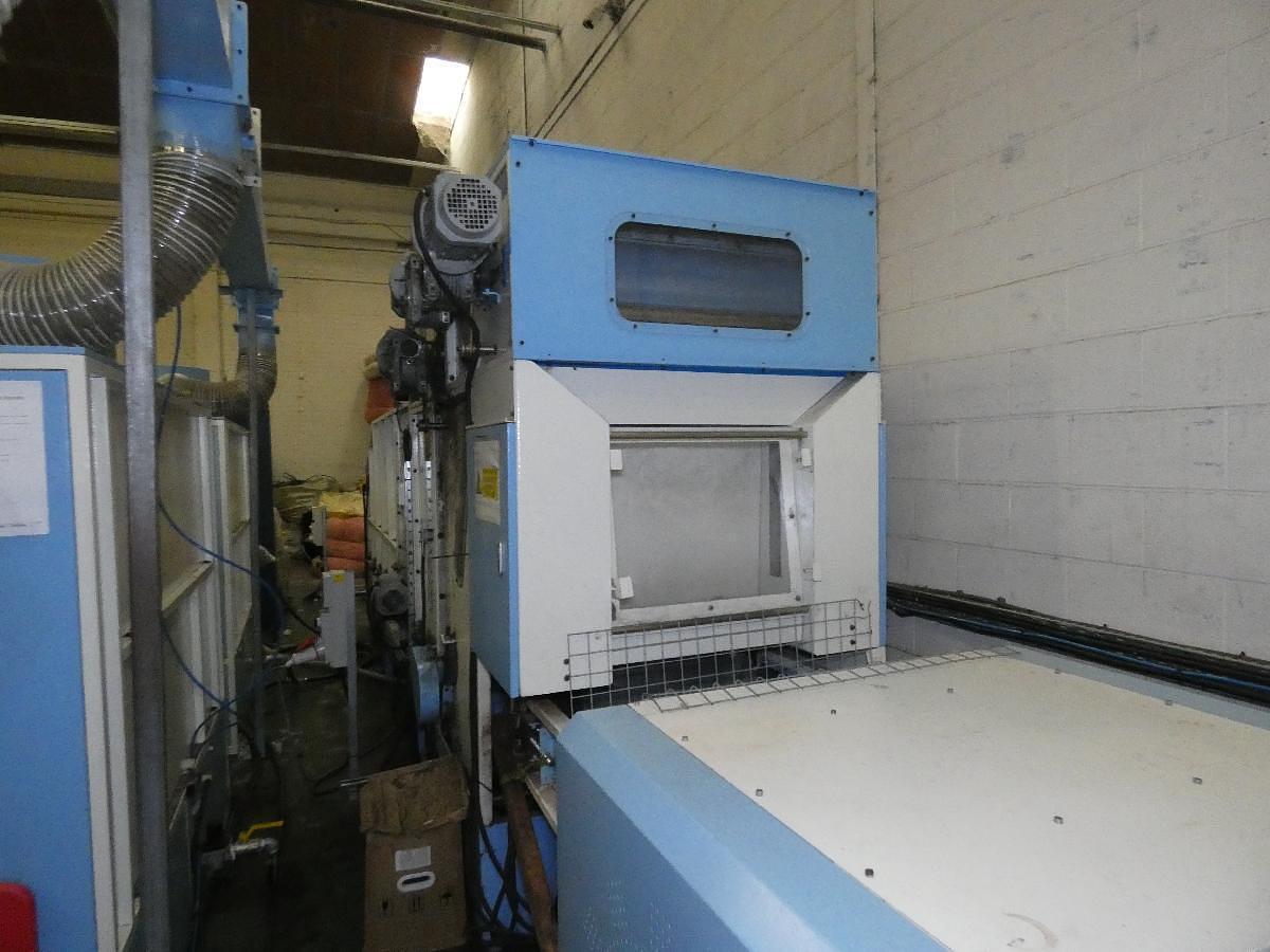 Used Fully automated fibre opening and filling machine