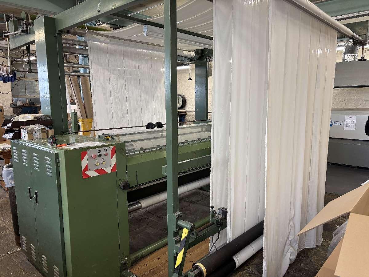 Used 1 x 2.2m Lafer Longitudinal Slitter (Scarf Slitter)