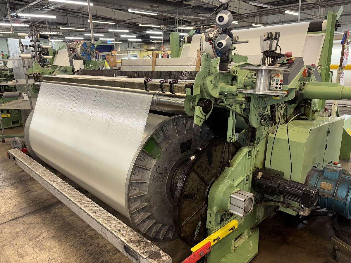 Used 8 x 2.2m Dornier Rapier Looms, HTVS4/S, 1996