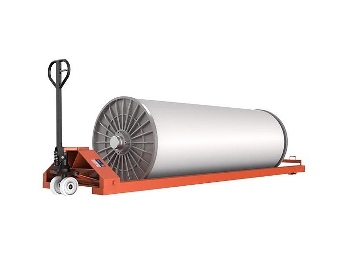 Weaving transport, Hydraulic Warp Beam Low Lift Trolley, G5-HBT-09