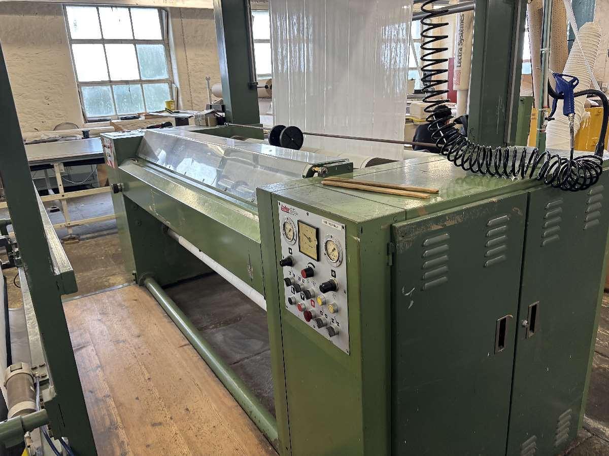 Used 1 x 2.2m Lafer Longitudinal Slitter (Scarf Slitter)