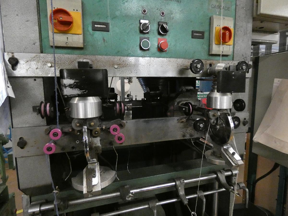 Used 2 Spindle Chenille Twisting Machine, Chenil Contes, 1990