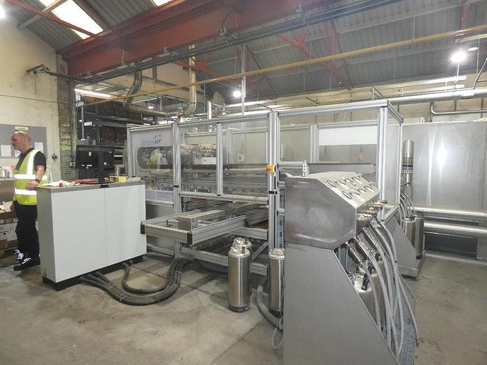 Used Zimmer Chromojet sample digital jet printing system