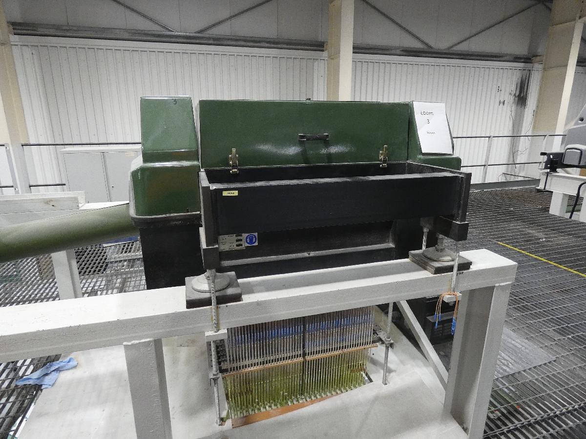 Used 2 x 2.2m Dornier jacquard looms, HTVS4/J with Bonas Jacquard (1344 hooks), 1997