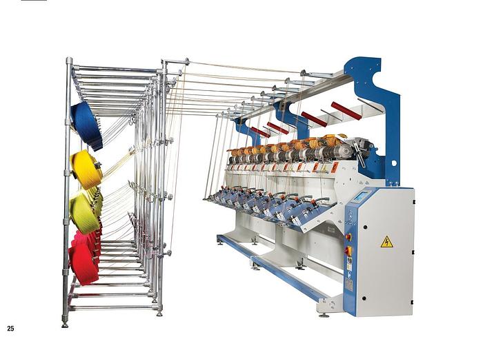 Winding , Assembly winder or Yarn Doubling for up to 6 yarns, E1-CLM01, (New)