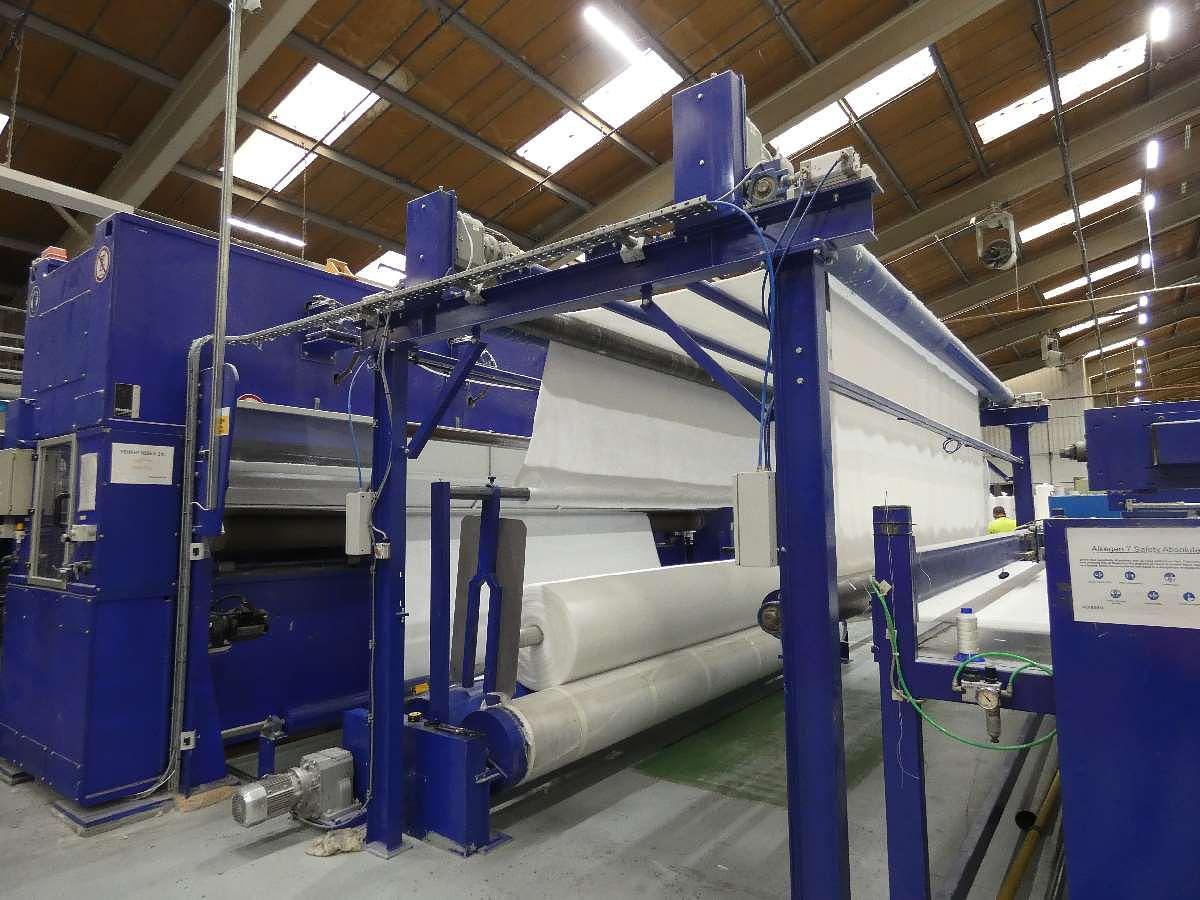 Used 1 x 5.5m Trutzschler and Fehrer Needle Punch Line, 2000-2018