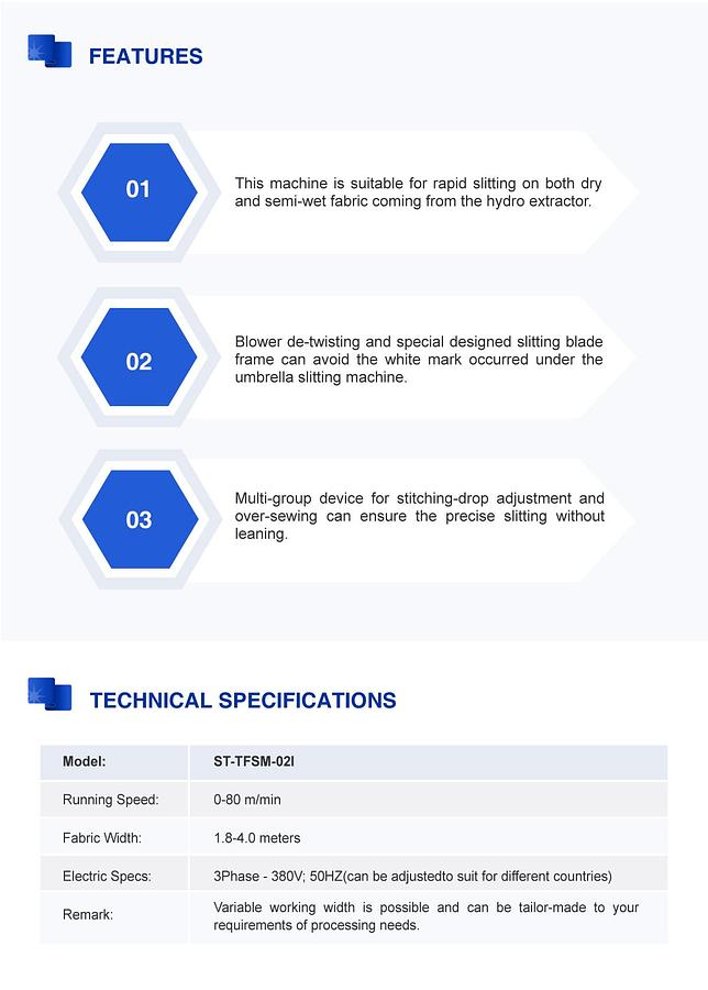 Tubular Fabric Slitting Machine