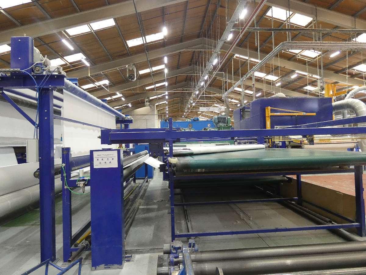 Used 1 x 5.5m Trutzschler and Fehrer Needle Punch Line, 2000-2018