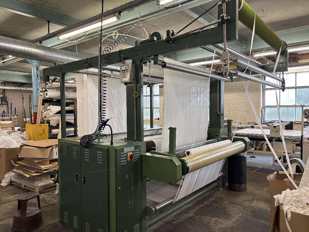 Used 1 x 2.2m Lafer Longitudinal Slitter (Scarf Slitter)