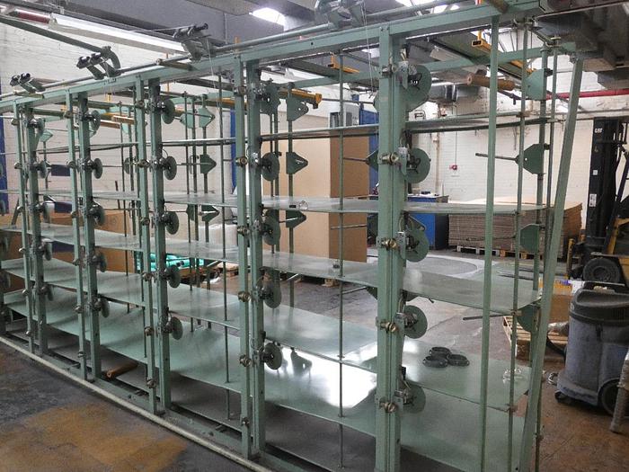 Used Gilbos, Winding, Assembly Winder with Creel, PLS-10D, 1993