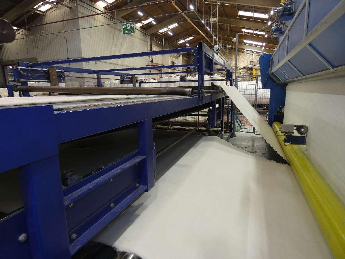 Used 5.5m Trutzschler+Fehrer needle punch, 2004-2013