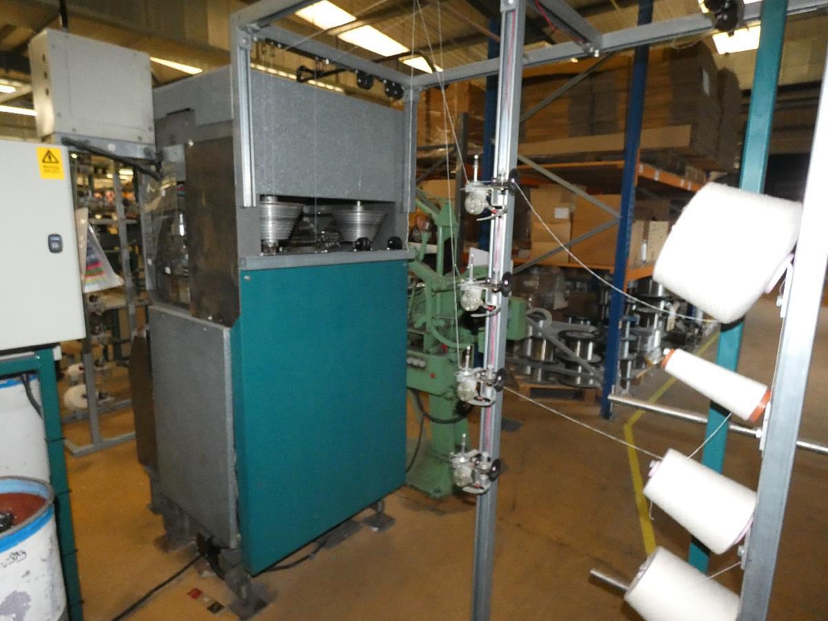 Used 2 Spindle Chenille Twisting Machine, Chenil Contes, 1990