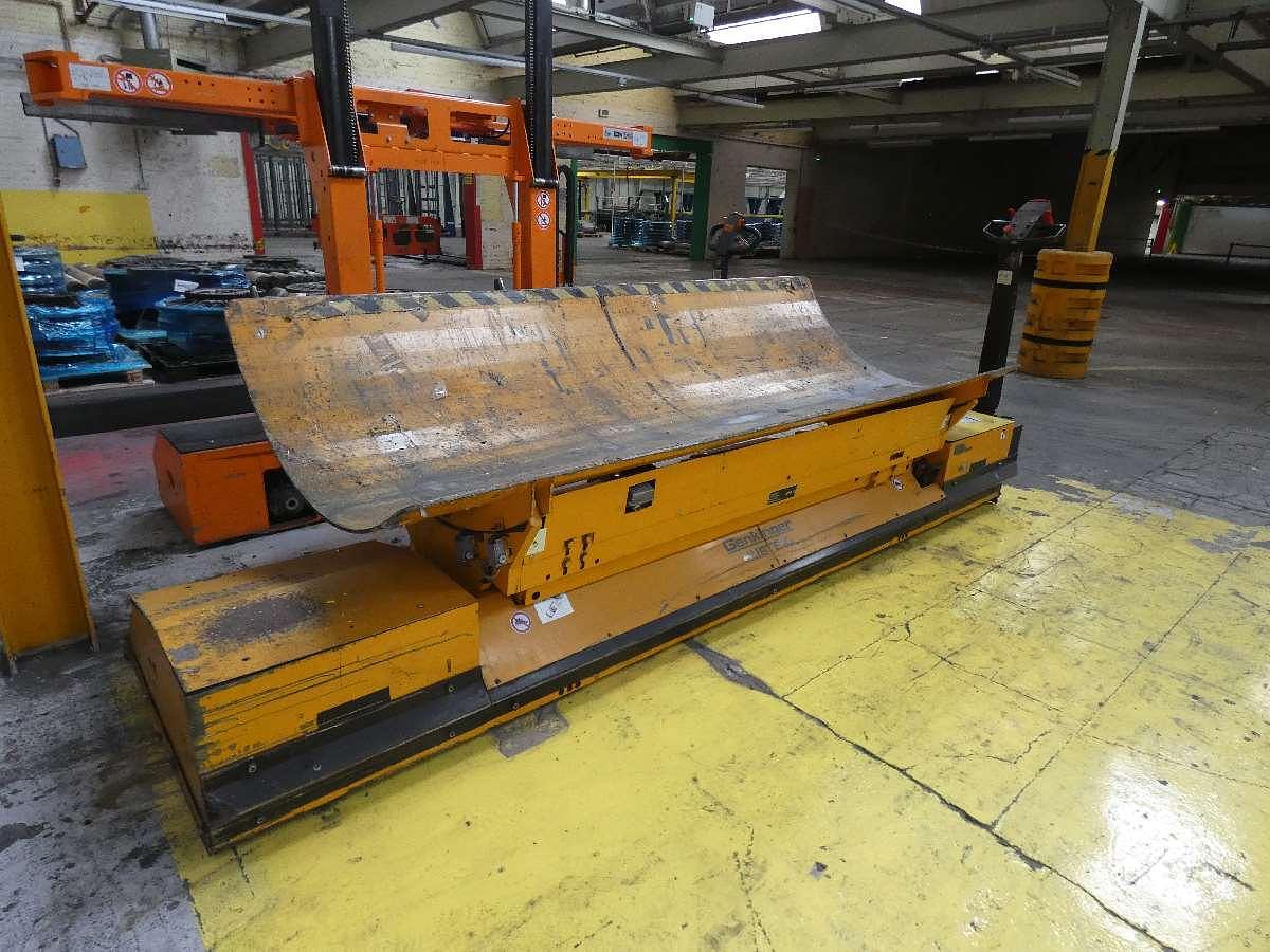 Used 1 x Genkinger Motorised Cloth Roll Transporter, 2005