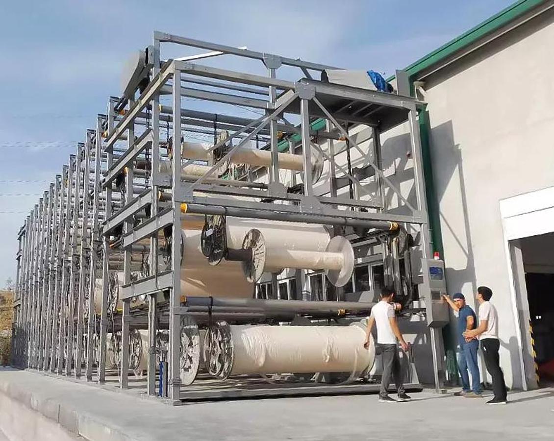 Computerized Warp Beam Storage System, G5-BS (New)