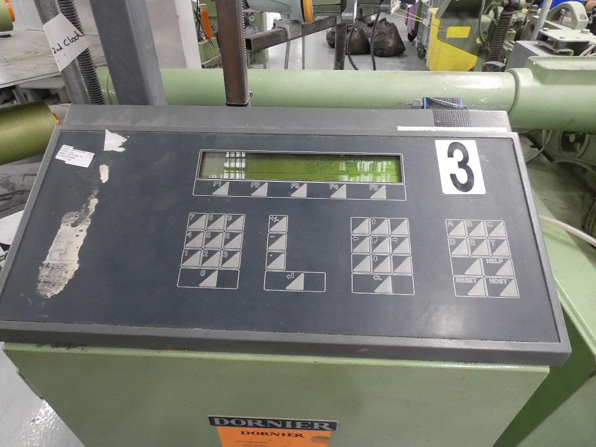 Used 2 x 2.2m Dornier jacquard looms, HTVS4/J with Bonas Jacquard (1344 hooks), 1997