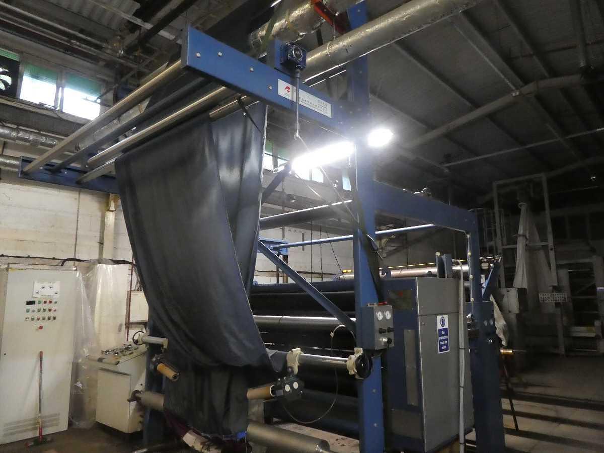 Used Red Flag Fabric Dye Padder / Foulard 2016