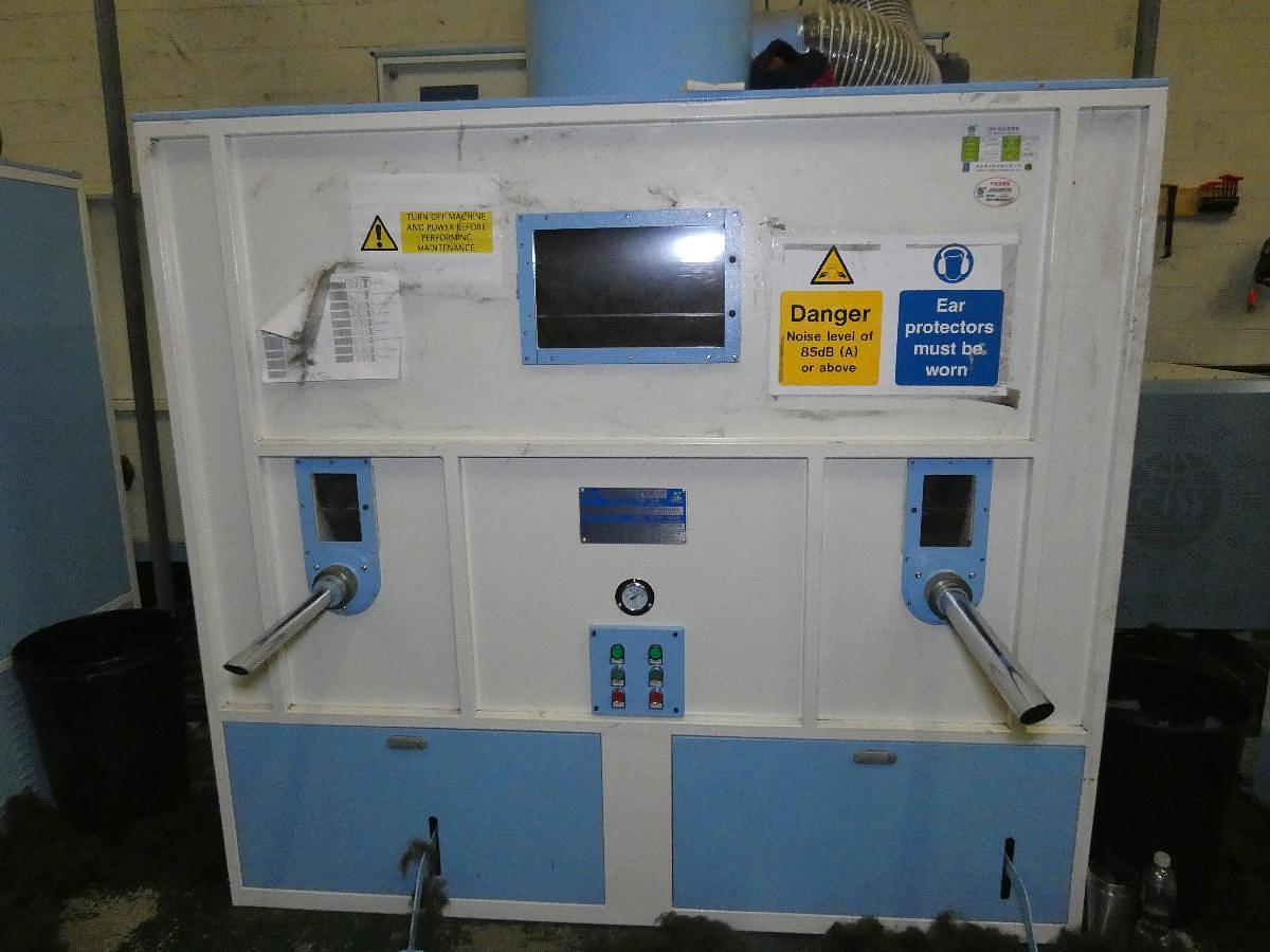 Used Fully automated fibre opening and filling machine