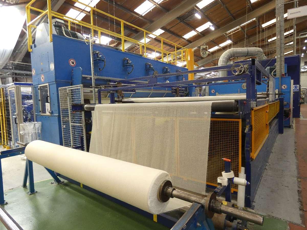 Used 5.5m Trutzschler+Fehrer needle punch, 2004-2013