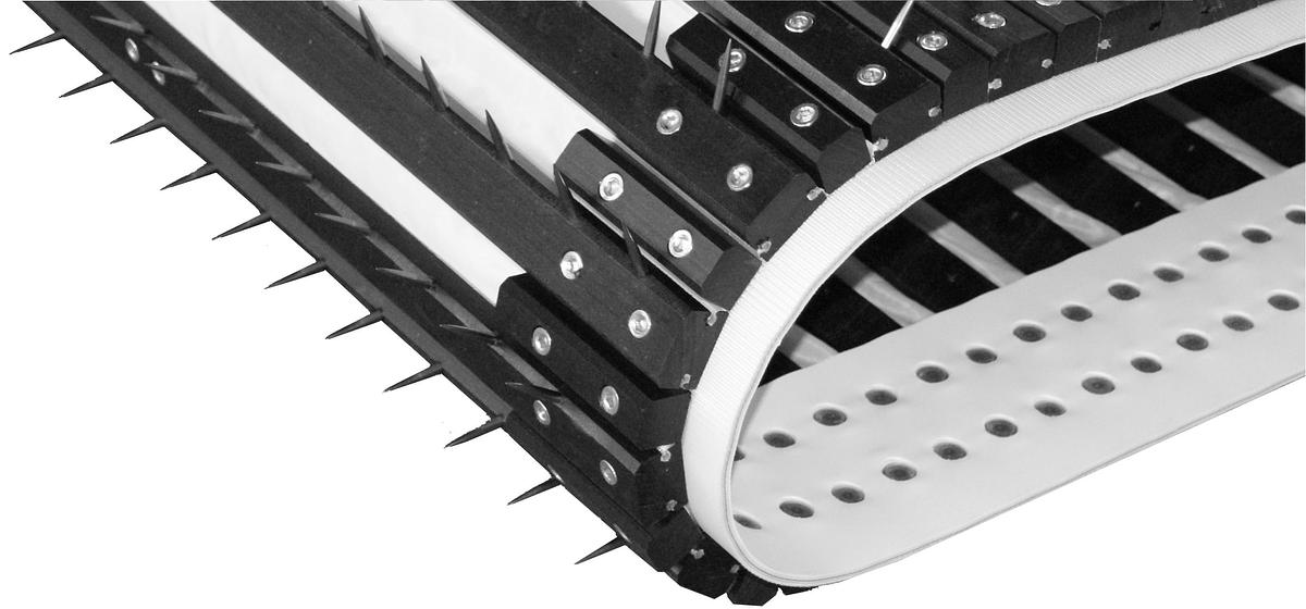 Carding, PE Spiked Lattice Profile, PE-HYG