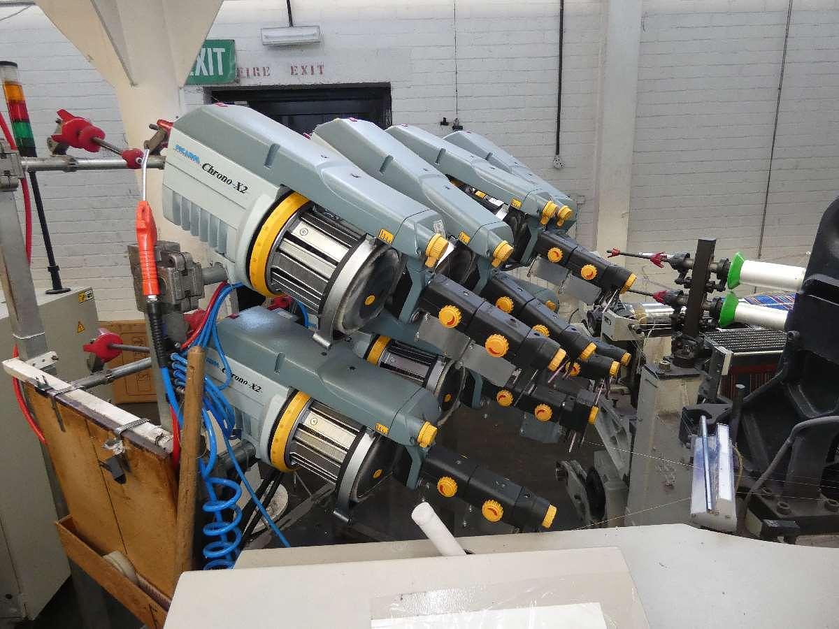 Used 2 x 1.9 Picanol Gammax looms with Staubli Jacquard type CX880, 2005 