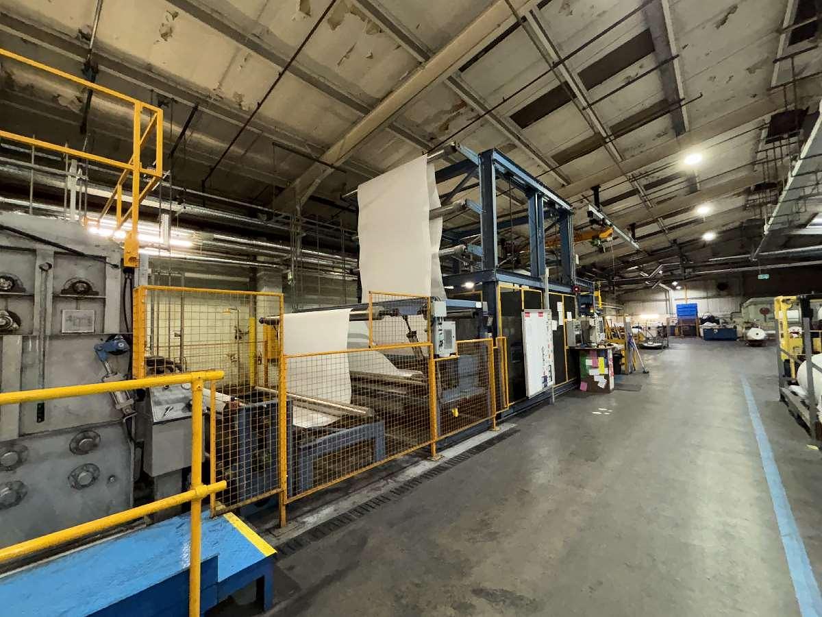 Used 1 x 2.8m Kuester Fabric Wash range, YOM 2005