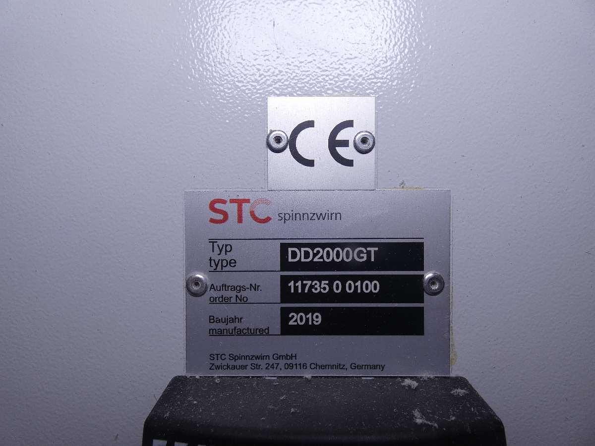 Used 2 x STC Spinnzwirn Heavy Duty Twisting Machine, Type DD2000GT, 2017-19