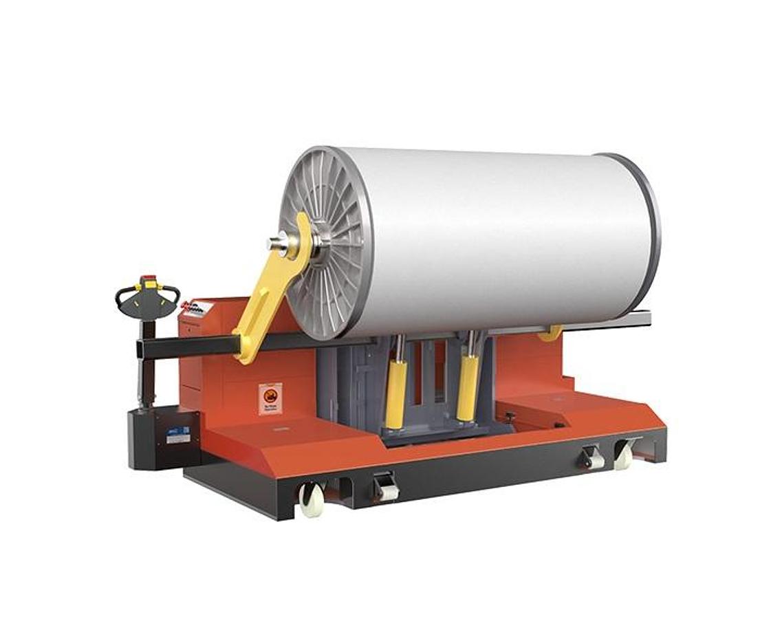 Weaving transport, Motorized Warp Beam Low Lift Trolley, G5-MBT-05