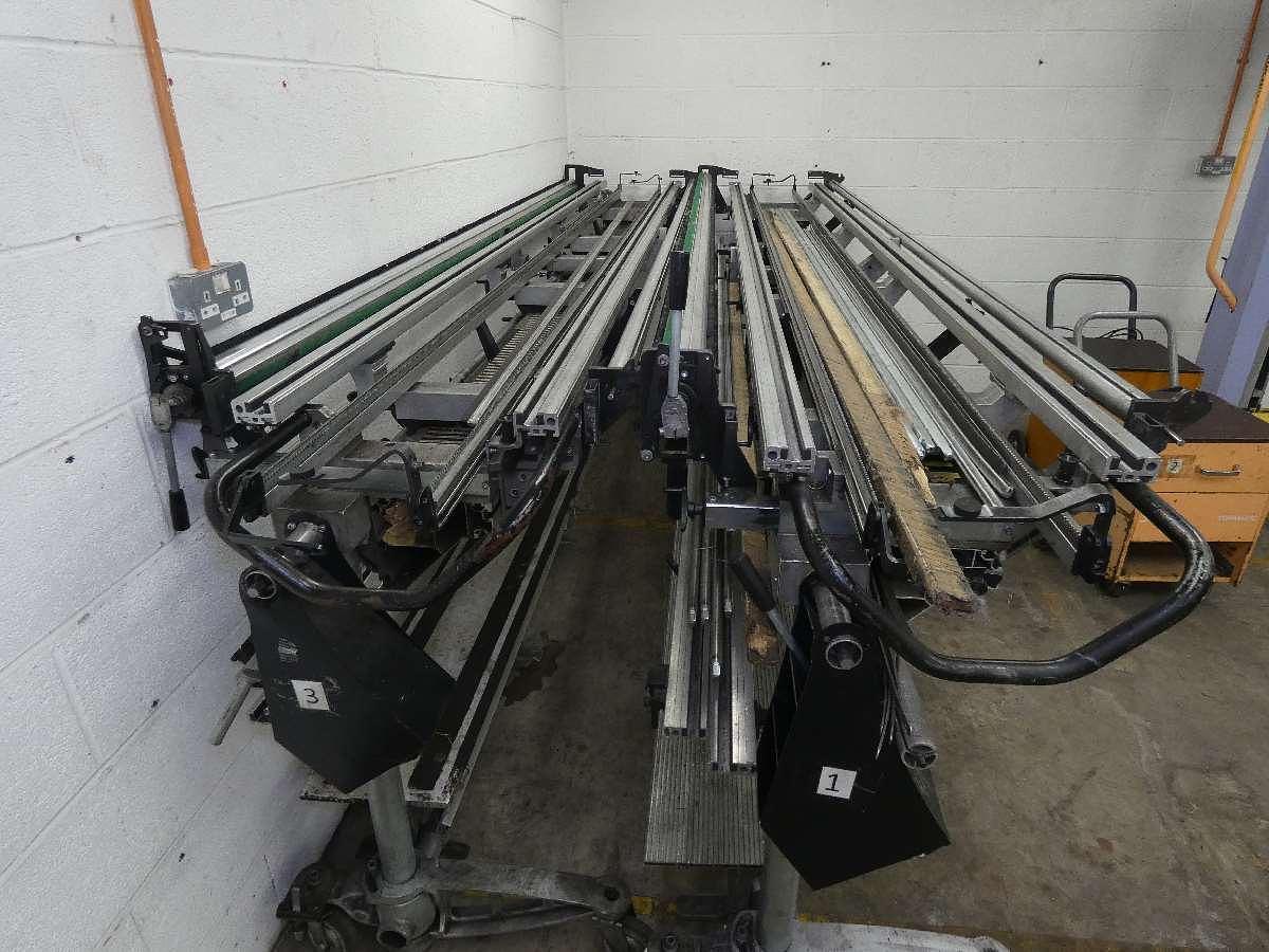 Used 1 x Staubli Topmatic Knotter with Frame , TMP, 1996