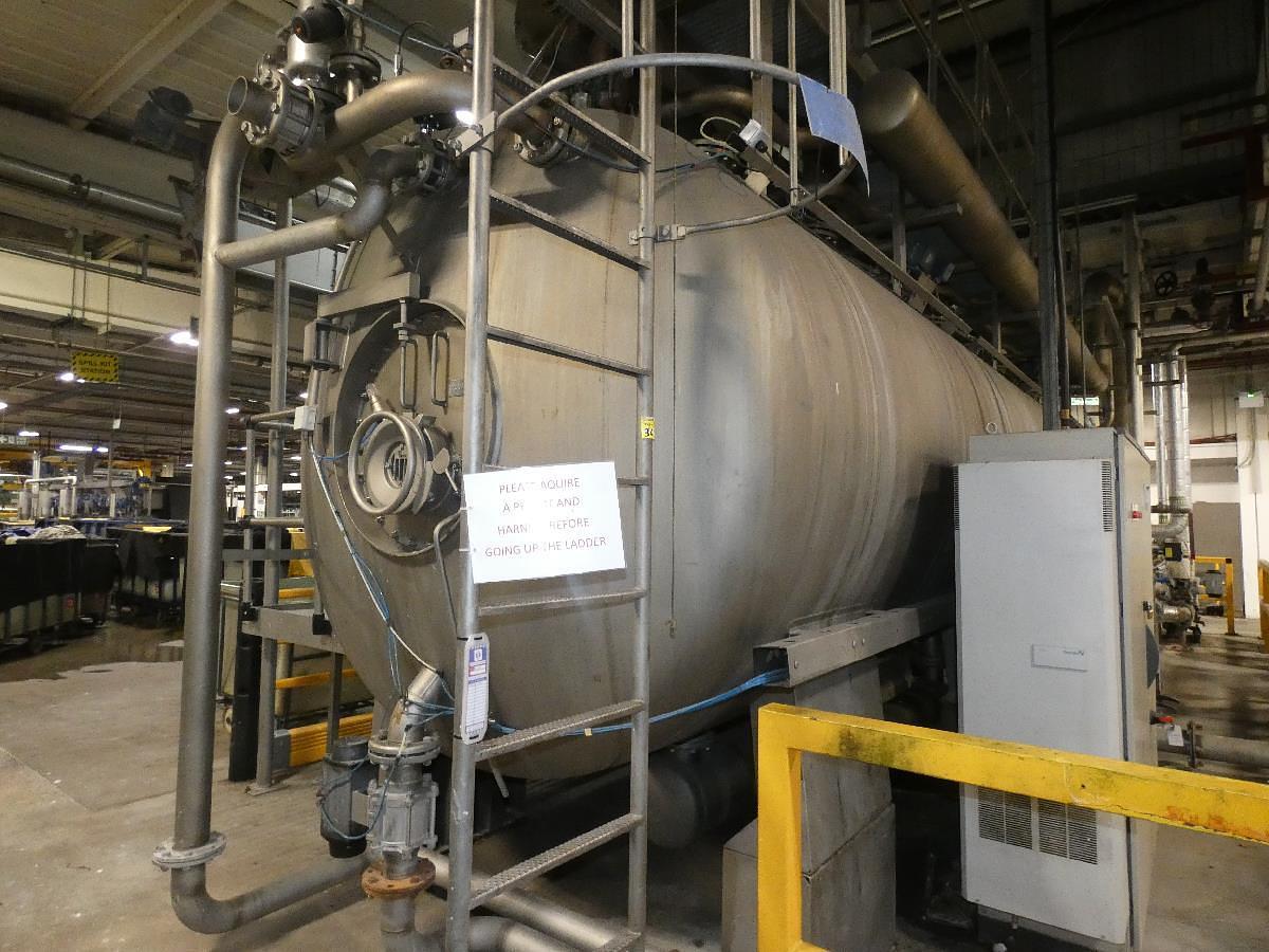 Used 1 x 8000m (2 ton) Thies Eco-soft plus high temp jet dying machine, 2007