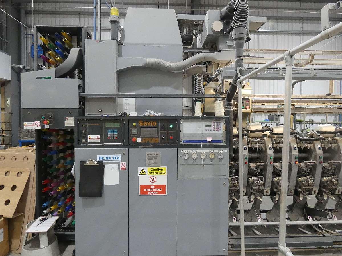 Used 1 x 12 Spindle Savio Winder, Type Espero L, 1997 (Fully refurbished 2017)