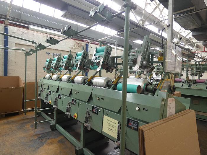 Used Gilbos, Winding, Assembly Winder with Creel, PLS-10D, 1996