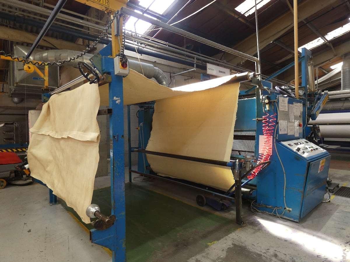 Used 1 x 2.5m Parex Mather Singer, Gas, 2000