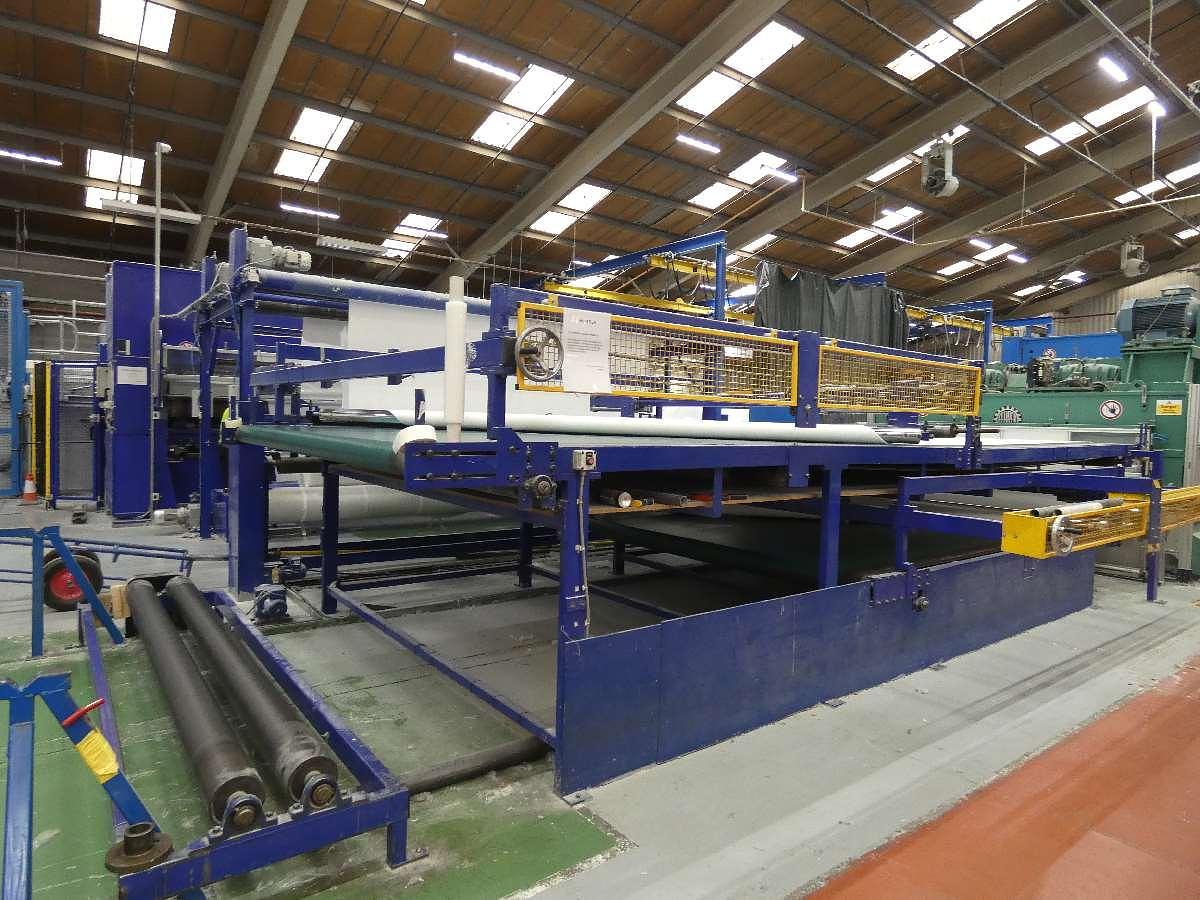 Used 1 x 5.5m Trutzschler and Fehrer Needle Punch Line, 2000-2018