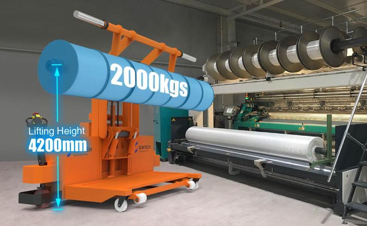 - Electric Warp Knitting High Lift Truck