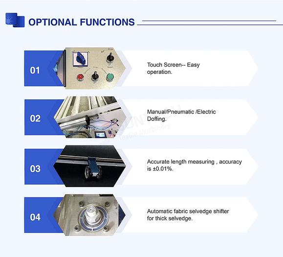 Weaving Loom fabric Batcher with Inspection, G5-LTM-02, New
