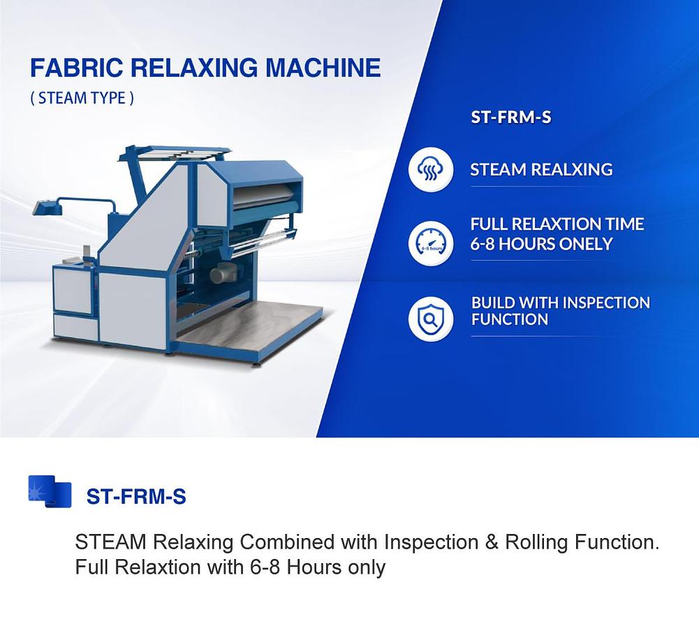 Steam Fabric Relaxing Machine