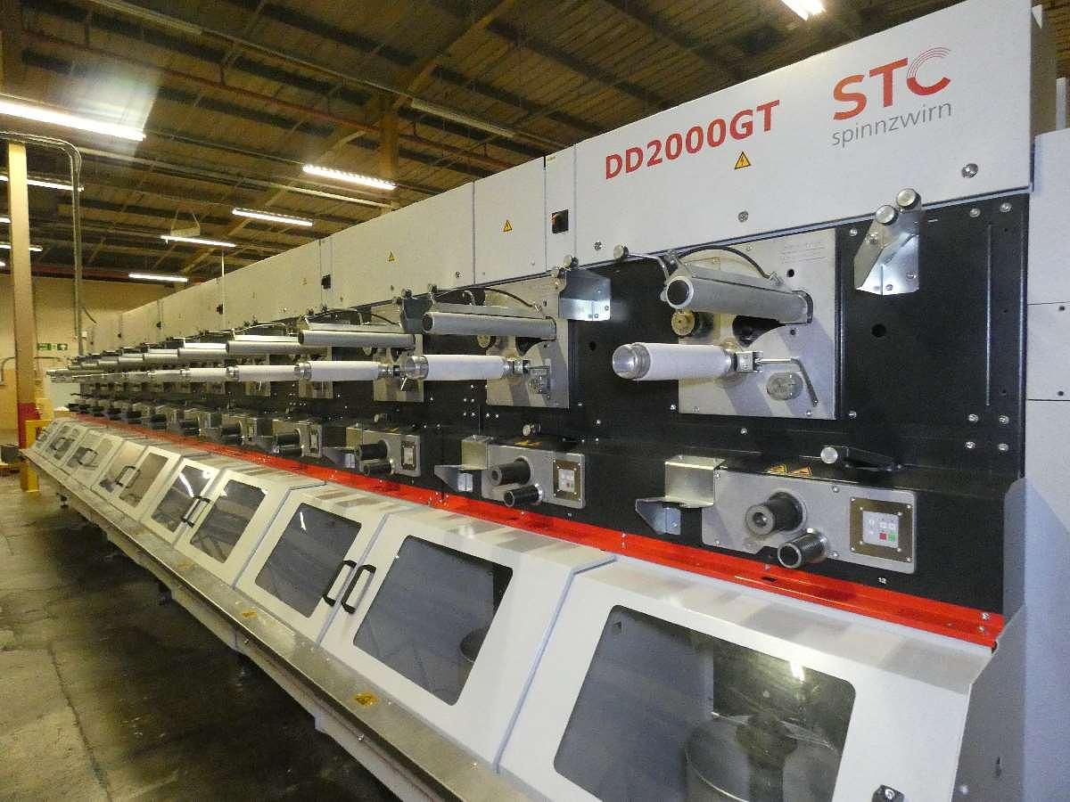 Used 2 x STC Spinnzwirn Heavy Duty Twisting Machine, Type DD2000GT, 2017-19