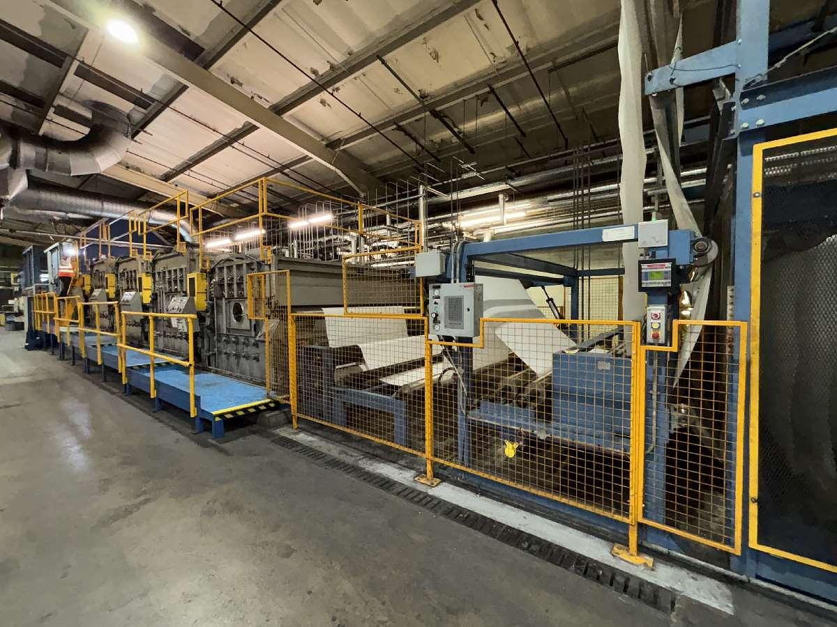 Used 1 x 2.8m Kuester Fabric Wash range, YOM 2005