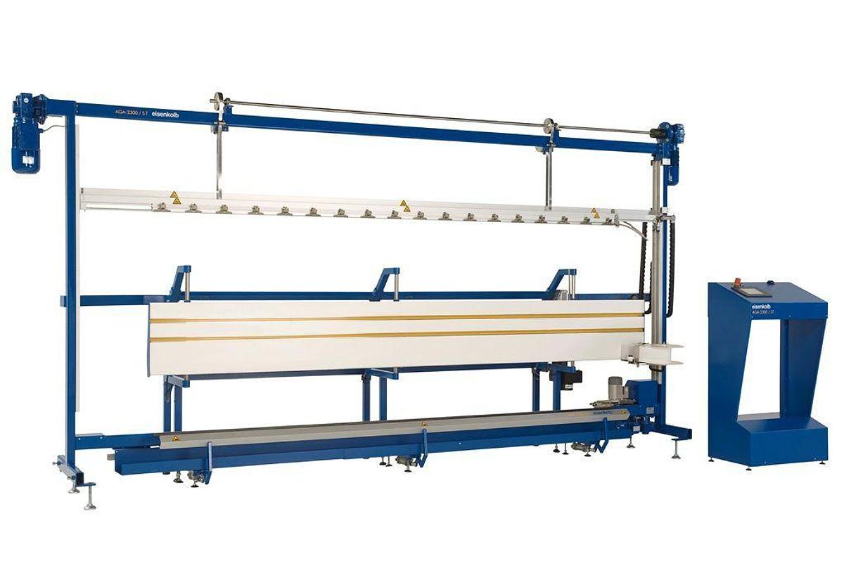 Used Eisenkolb Programmable curtain end cutting, AGA-2300ST, 2017/18