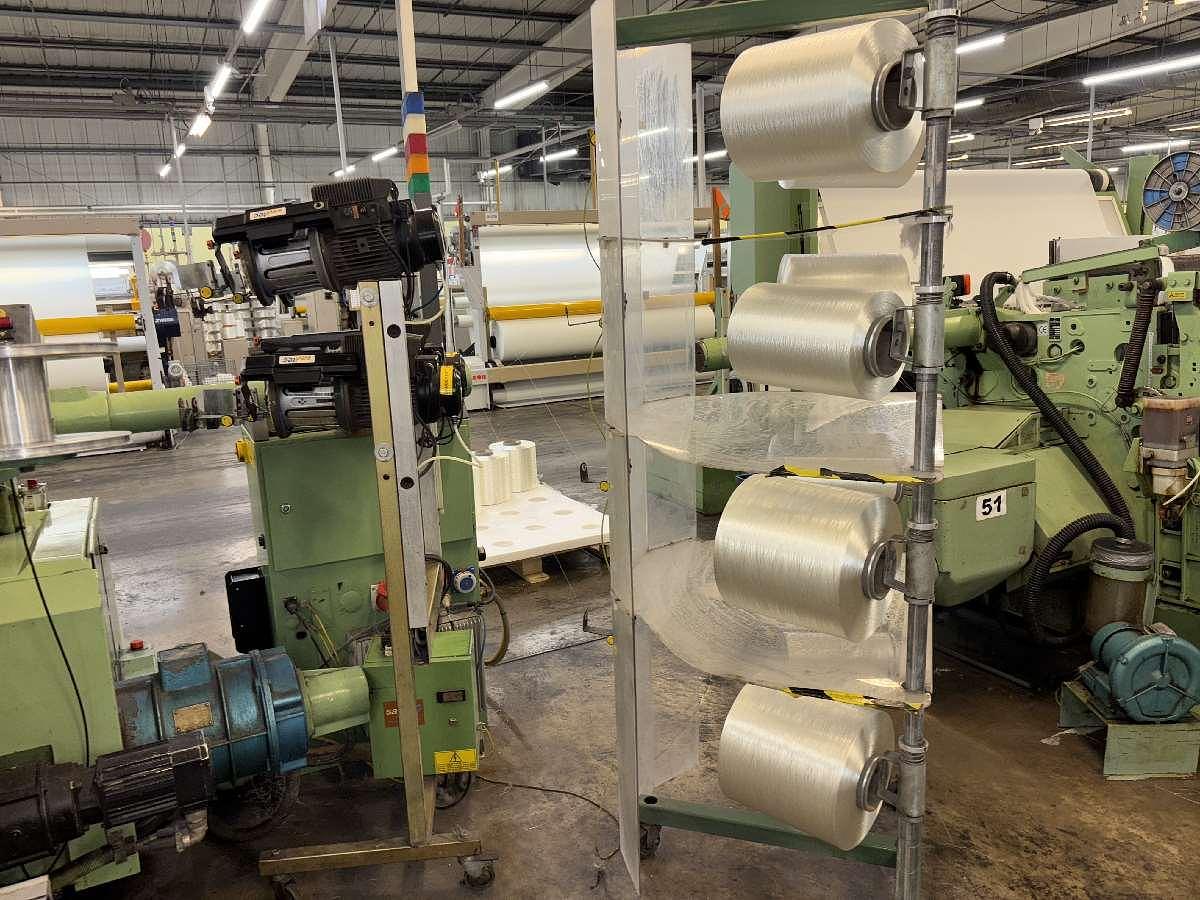 Used 6 x 2.2m Dornier Rapier Looms, HTVS4/S, 1995